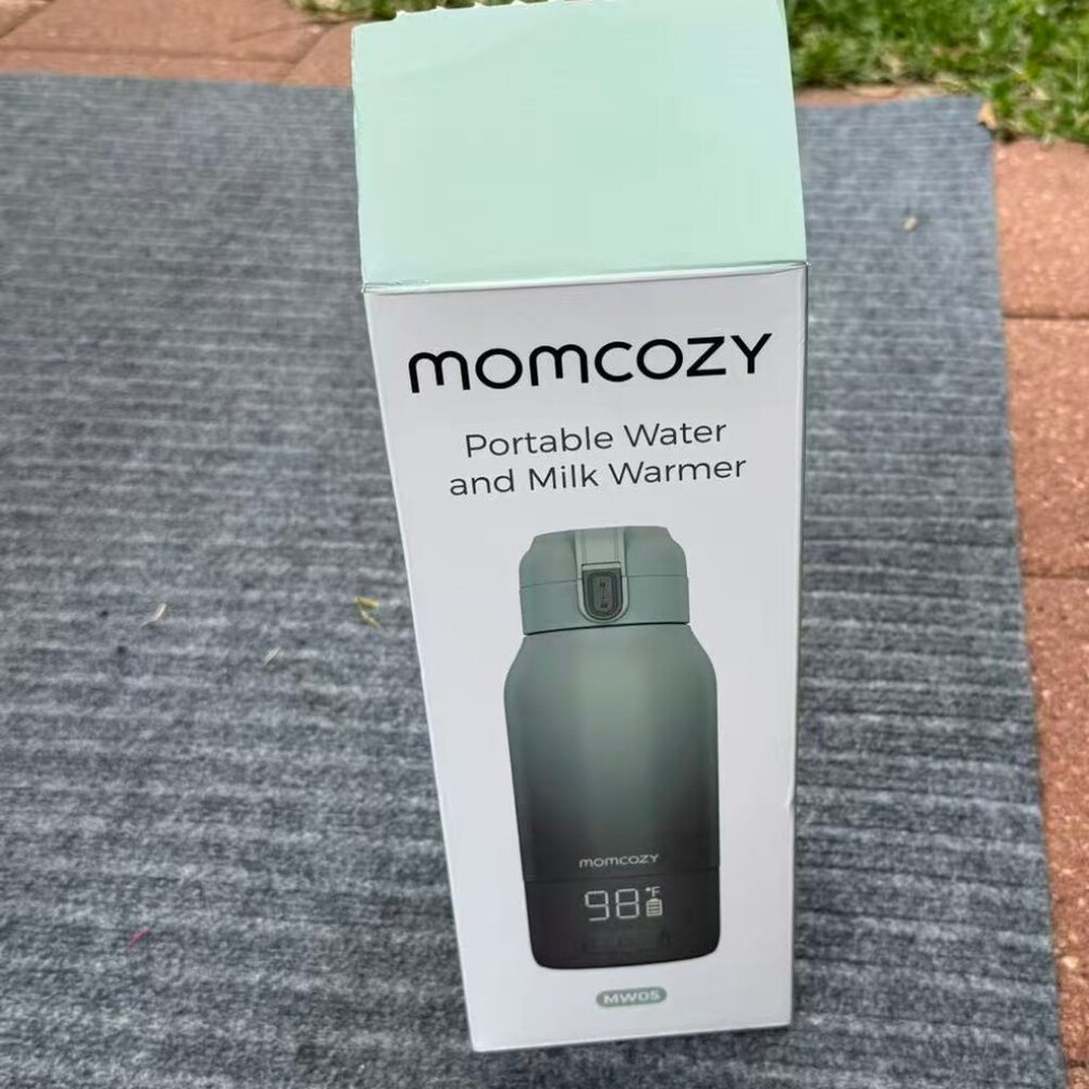 Momcozy Superfast Portable Breast Milk & Water Warmer for Travel  Green
